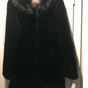 Faux Fur Coat Neiman Marcus sz small